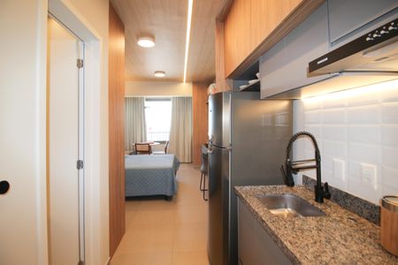 Studio para alugar com 26m², 1 quarto e sem vaga Studio para alugar com 26m², 1 quarto e sem vagaCozinha