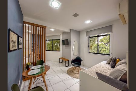 Studio à venda com 27m², 1 quarto e sem vaga