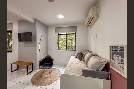 Studio à venda com 27m², 1 quarto e sem vaga