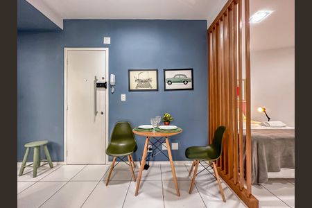 Studio à venda com 27m², 1 quarto e sem vaga