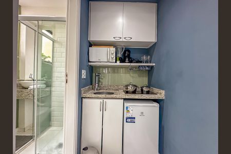 Studio à venda com 27m², 1 quarto e sem vaga