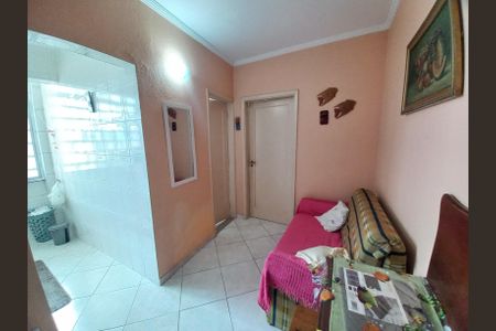 Sala de apartamento para alugar com 1 quarto, 35m² em Centro, São Vicente