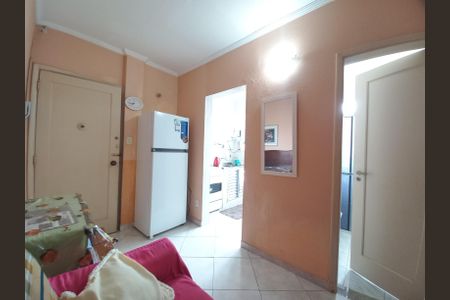 Sala de apartamento para alugar com 1 quarto, 35m² em Centro, São Vicente