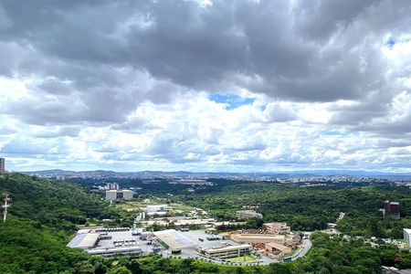 Vista da Sala de apartamento à venda com 2 quartos, 67m² em Engenho Nogueira, Belo Horizonte