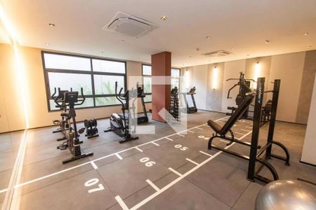 Studio à venda com 32m², 1 quarto e sem vaga Studio à venda com 32m², 1 quarto e sem vagaAcademia