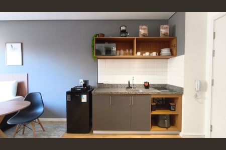 Studio à venda com 32m², 1 quarto e sem vagaCozinha