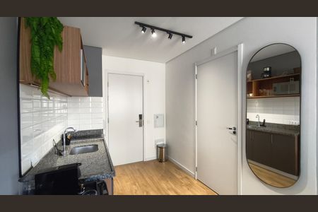 Studio à venda com 32m², 1 quarto e sem vagaCozinha