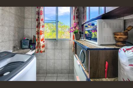 Apartamento à venda com 55m², 2 quartos e 2 vagasCozinha e Área de Serviço