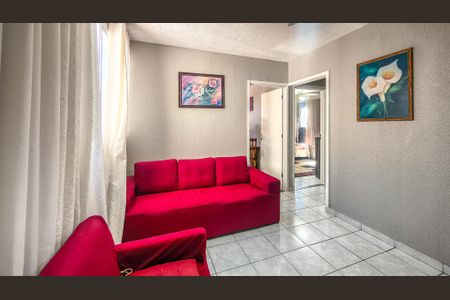 Sala de apartamento à venda com 2 quartos, 55m² em Jardim Novo Jau, São Paulo