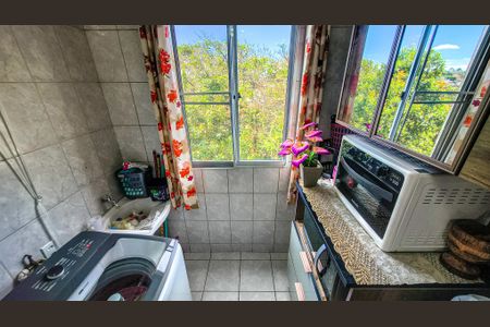 Apartamento à venda com 55m², 2 quartos e 2 vagasCozinha e Área de Serviço