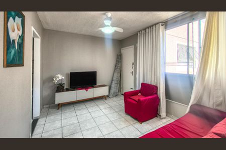 Sala de apartamento à venda com 2 quartos, 55m² em Jardim Novo Jau, São Paulo