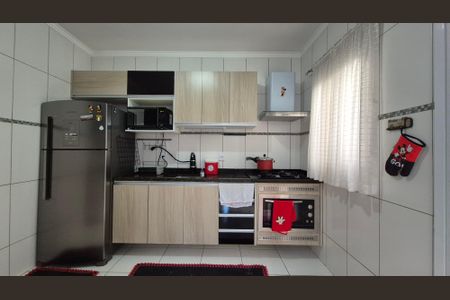 Cozinha  de casa para alugar com 3 quartos, 123m² em Santa Maria, Santo André