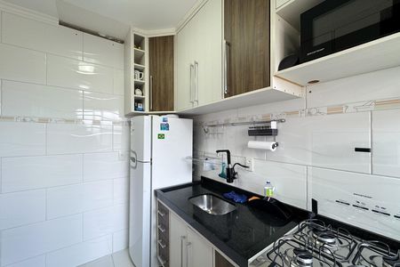 Cozinha de apartamento à venda com 2 quartos, 56m² em Jardim Portugal, São Bernardo do Campo