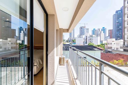 Studio à venda com 30m², 1 quarto e sem vagaVaranda