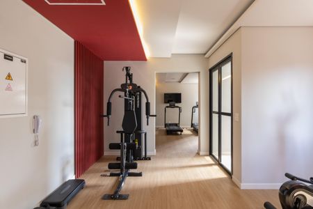 Apartamento para alugar com 42m², 2 quartos e sem vaga Apartamento para alugar com 42m², 2 quartos e sem vagaÁrea Comum - Academia