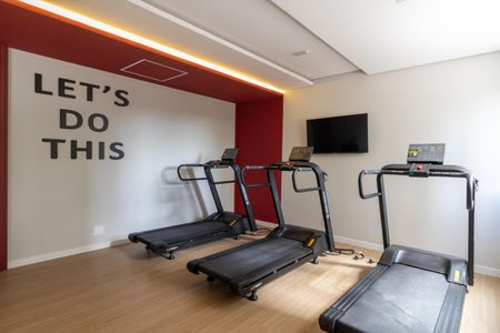 Apartamento para alugar com 42m², 2 quartos e sem vaga Apartamento para alugar com 42m², 2 quartos e sem vagaÁrea Comum - Academia
