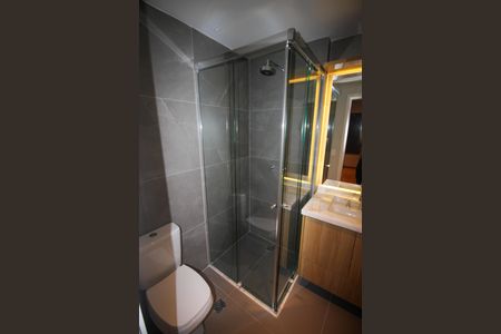 Apartamento para alugar com 55m², 1 quarto e 1 vaga Apartamento para alugar com 55m², 1 quarto e 1 vagaBanheiro da Suíte