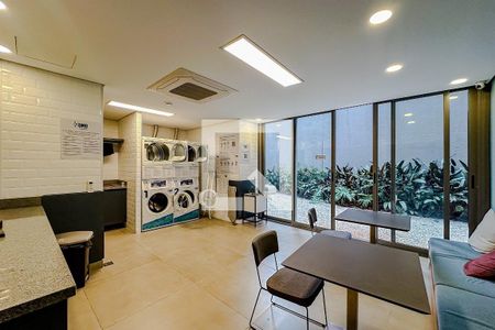 Studio para alugar com 27m², 1 quarto e sem vagaLavanderia