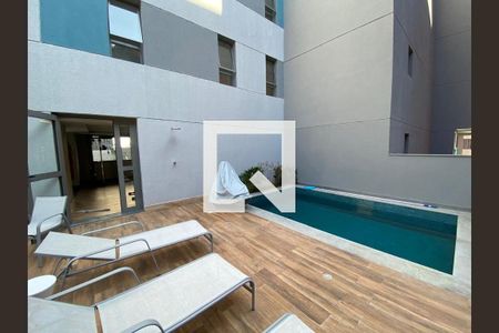 Studio para alugar com 27m², 1 quarto e sem vagaPiscina