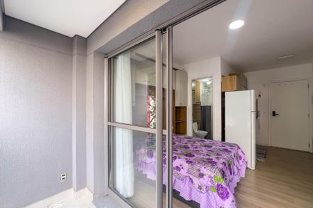 Studio para alugar com 27m², 1 quarto e sem vagaVaranda