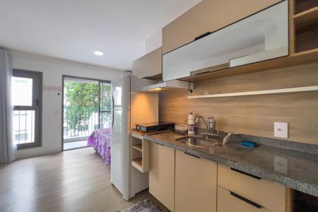 Studio para alugar com 27m², 1 quarto e sem vagaCozinha