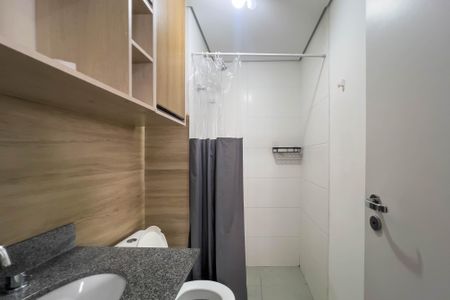 Studio para alugar com 27m², 1 quarto e sem vagaBanheiro