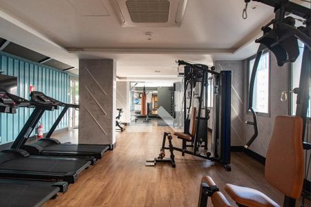 Studio para alugar com 27m², 1 quarto e sem vagaAcademia