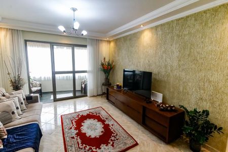 Sala 1 de apartamento à venda com 3 quartos, 112m² em Chácara Agrindus, Taboão da Serra