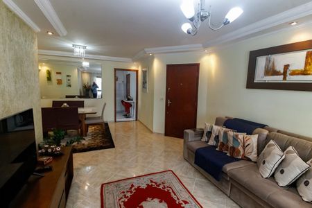 Sala 1 de apartamento à venda com 3 quartos, 112m² em Chácara Agrindus, Taboão da Serra