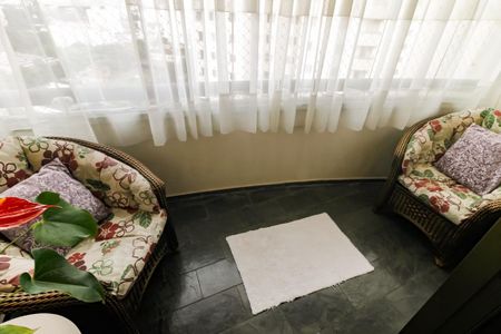 Varanda da Sala de apartamento à venda com 3 quartos, 112m² em Chácara Agrindus, Taboão da Serra