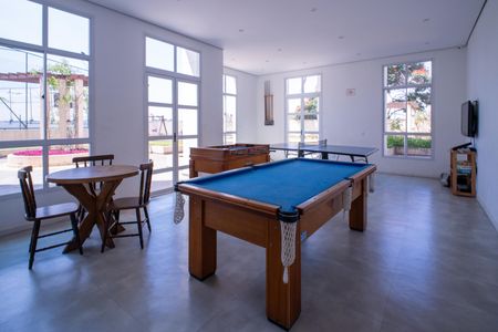 Apartamento à venda com 63m², 3 quartos e 1 vaga Apartamento à venda com 63m², 3 quartos e 1 vagaÁrea comum - Sala de Jogos