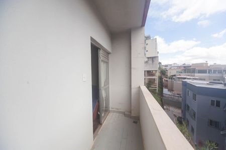 varanda sala de apartamento à venda com 2 quartos, 70m² em Estoril, Belo Horizonte