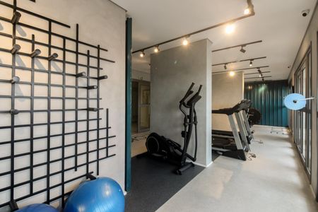 Studio para alugar com 27m², 1 quarto e sem vagaÁrea Comum - Academia 