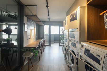 Studio para alugar com 27m², 1 quarto e sem vagaÁrea Comum - Lavanderia 