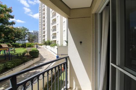 Varanda da Sala de apartamento à venda com 2 quartos, 53m² em Vila Lageado, São Paulo