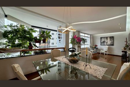 Sala  de apartamento à venda com 4 quartos, 145m² em Cruzeiro, Belo Horizonte