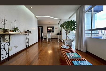 Sala  de apartamento à venda com 4 quartos, 145m² em Cruzeiro, Belo Horizonte