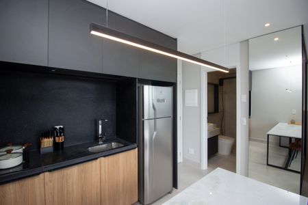 Cozinha de kitnet/studio à venda com 1 quarto, 35m² em Brasiléia, Betim