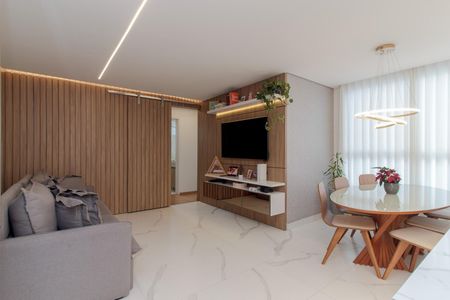 Foto 02 de apartamento à venda com 3 quartos, 70m² em Liberdade, Belo Horizonte