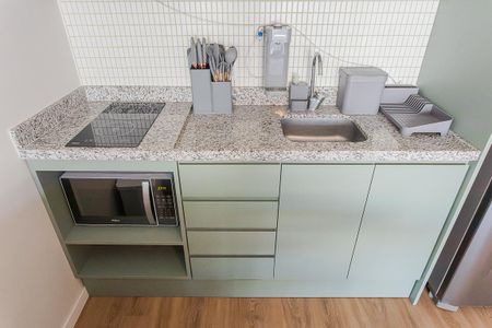 Apartamento à venda com 34m², 1 quarto e 1 vaga Apartamento à venda com 34m², 1 quarto e 1 vagaCozinha