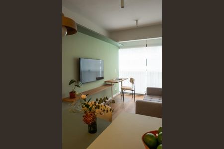 Sala de apartamento para alugar com 1 quarto, 34m² em Pinheiros, São Paulo