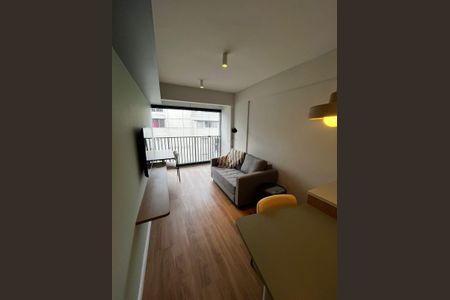 Sala de apartamento para alugar com 1 quarto, 34m² em Pinheiros, São Paulo