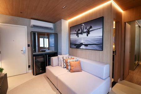 Apartamento à venda com 44m², 2 quartos e 1 vagaSala / Cozinha