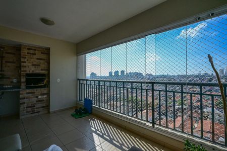 Varanda de apartamento para alugar com 3 quartos, 104m² em Jardim Monte Kemel, São Paulo