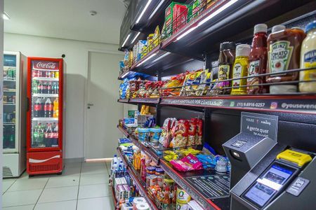 Apartamento para alugar com 28m², 1 quarto e 1 vaga Apartamento para alugar com 28m², 1 quarto e 1 vagaÁrea comum - Mercado