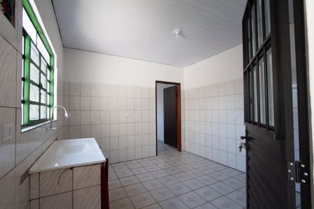 Sala / Cozinha de kitnet/studio para alugar com 1 quarto, 25m² em Éden, Sorocaba