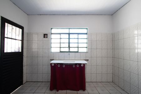 Sala / Cozinha de kitnet/studio para alugar com 1 quarto, 25m² em Éden, Sorocaba