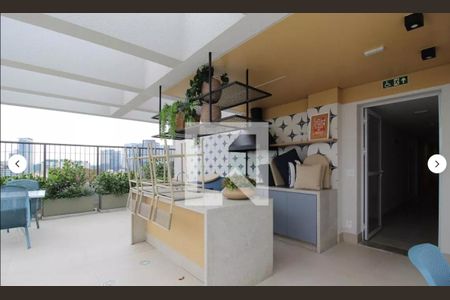 Studio à venda com 24m², 1 quarto e sem vagaÁrea gourmet