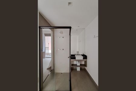 Banheiro de kitnet/studio para alugar com 1 quarto, 24m² em Vila Mariana, São Paulo