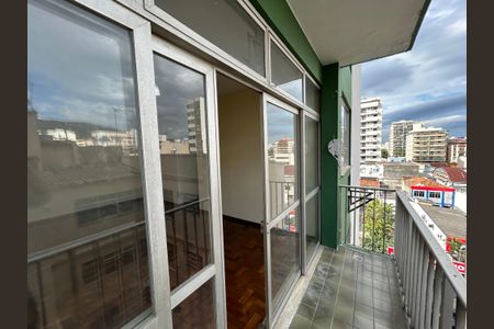 Varanda da sala de apartamento para alugar com 3 quartos, 93m² em Méier, Rio de Janeiro
